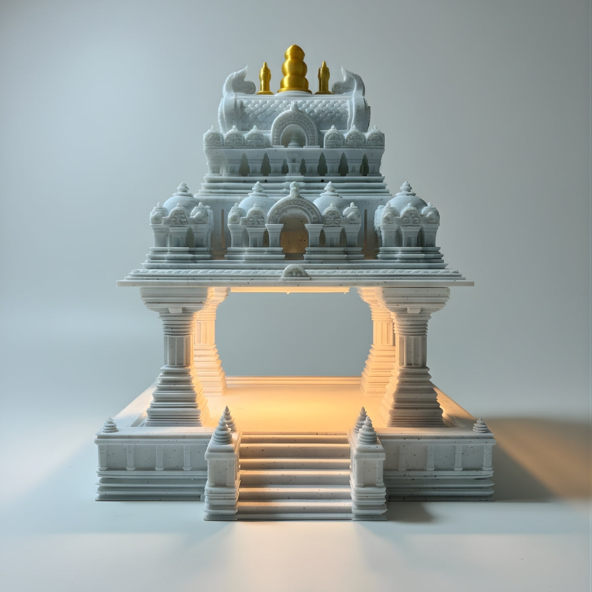 South Indian Tabletop Temple