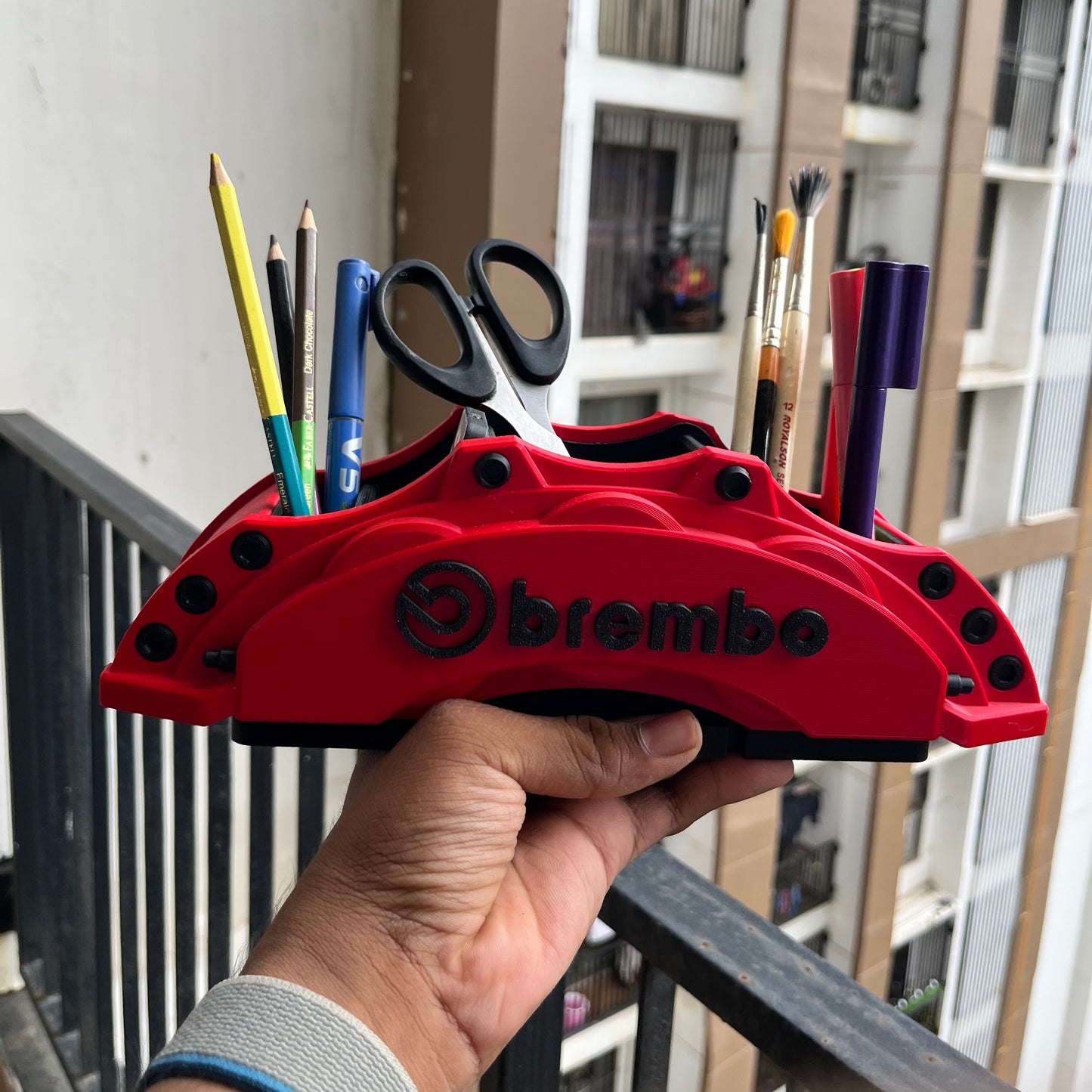 Brake Caliper Desk Organiser