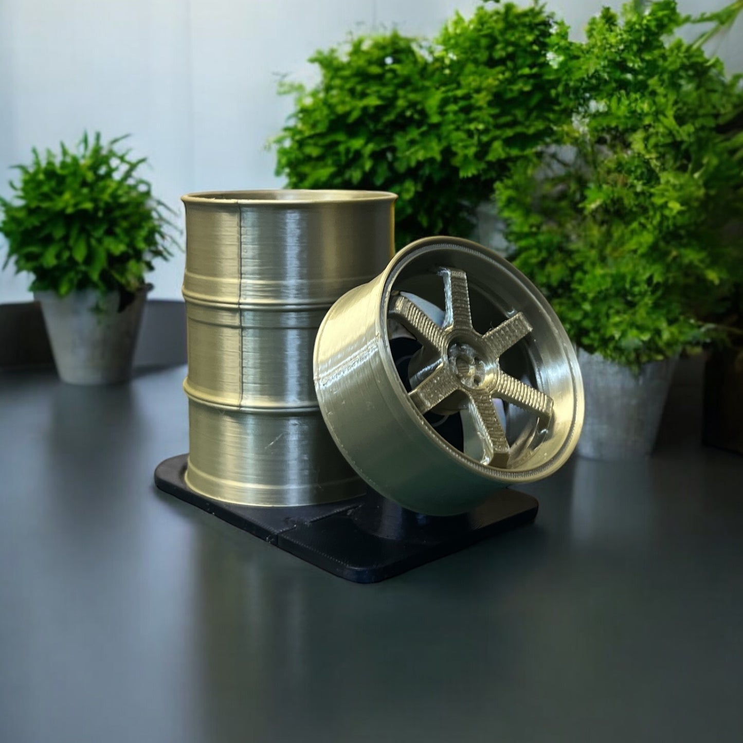 Racing Wheel Pen Stand