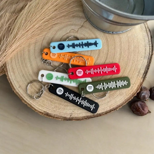 Spotify Code Keychain